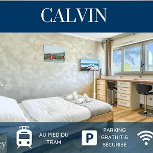 Appartement Homey Calvin - New / Free Parking / Proche Tram, Ambilly